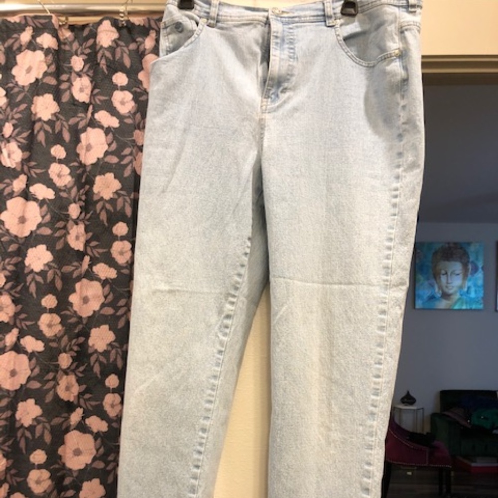 Reconstructed Mom Jeans